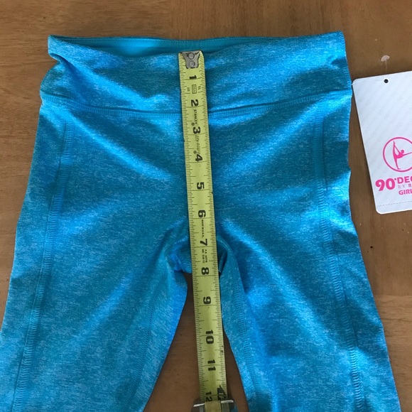 Teal 90 degree Capri pants size Small 7/8 - Picture 3 of 9